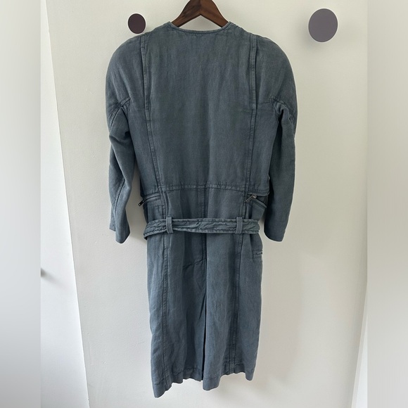 Haider Ackermann Linen/ Cotton Belted Coat - Picture 4 of 4